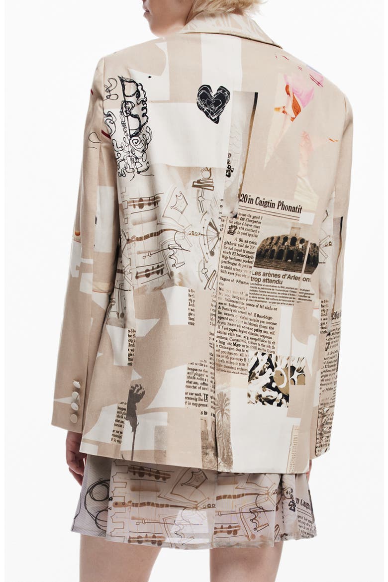 Classic Cut Blazer, Alternate, color, BEIGE