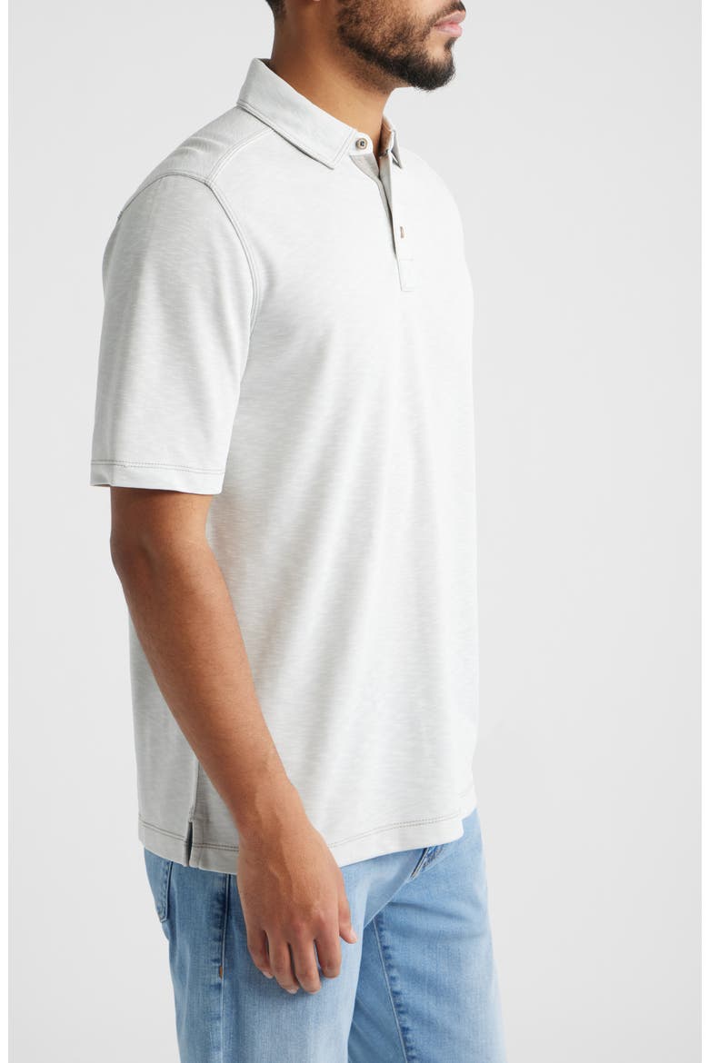 Vintage Slub Polo, Alternate, color, LIGHT GREY