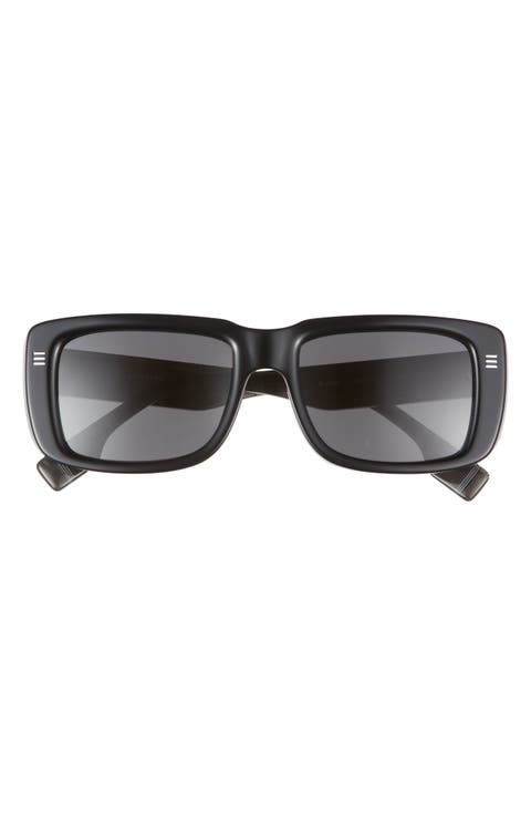 55mm Rectangular Sunglasses