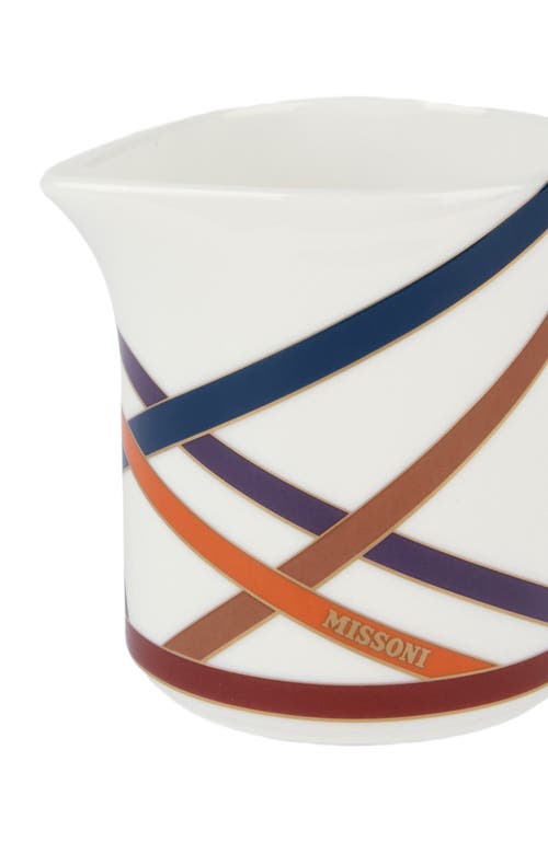 Missoni Nastri Geometric-print Creamer In Multi