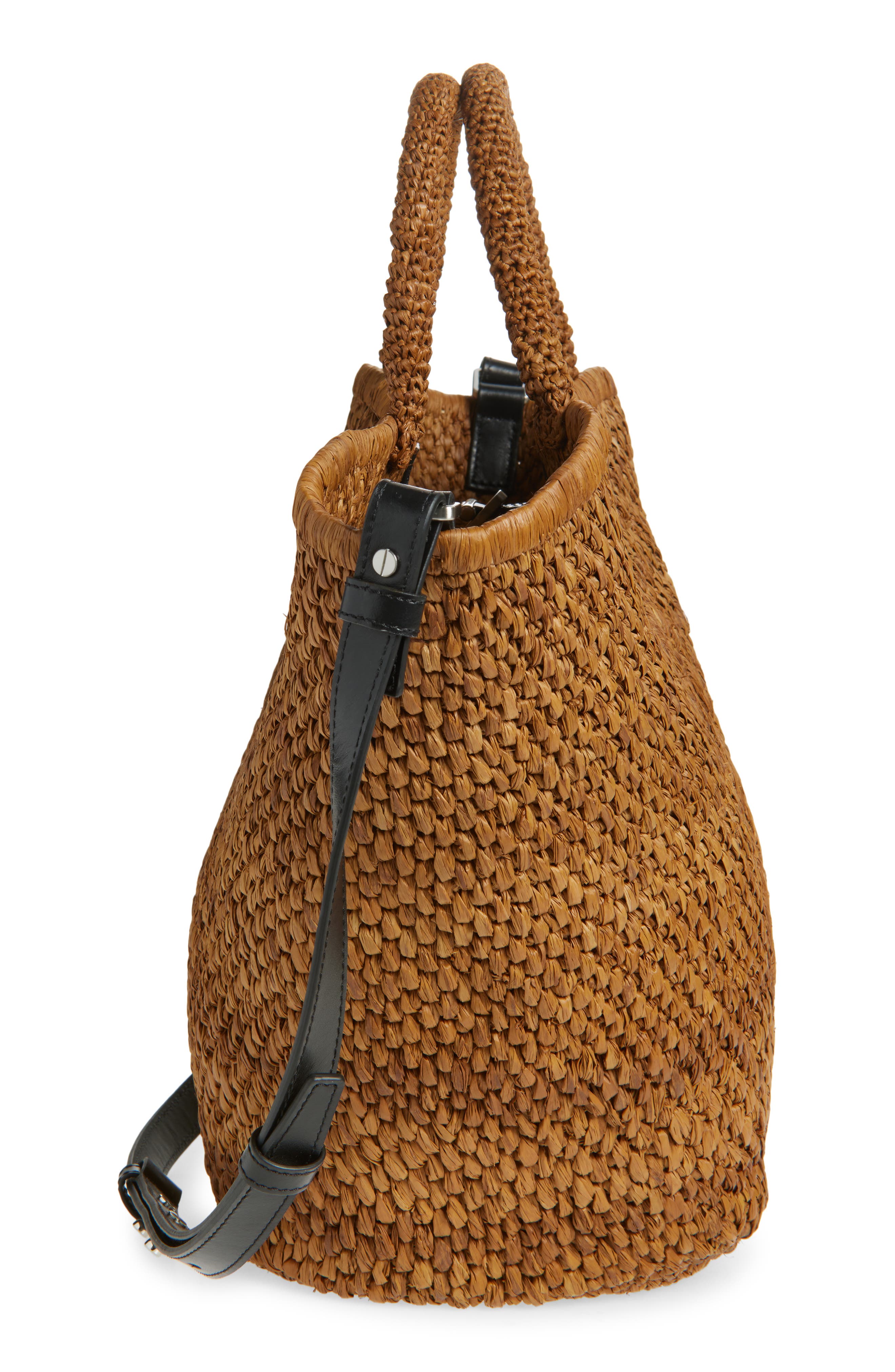 Proenza Schouler Large Chelsea Raffia Tote, Alternate, color, 