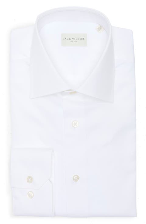 Dream White Cotton Stretch Twill Dress Shirt (Nordstrom Exclusive)
