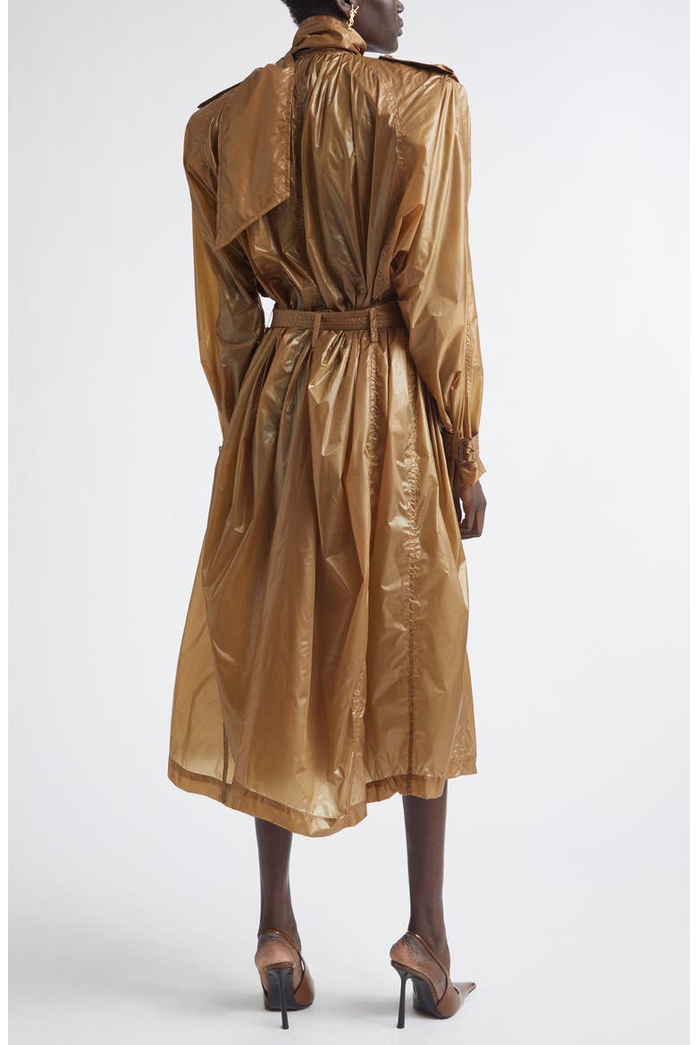 Double Breasted Trench Coat, Alternate, color, BEIGE