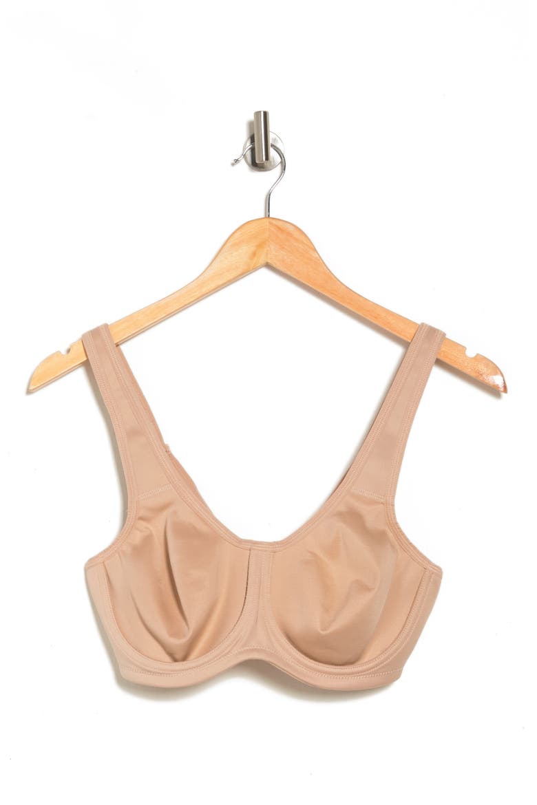Body-X Underwire Sport Bra, Alternate, color, WARM NUDE