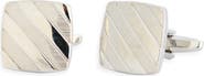 James Michael Brushed & Polished Cuff Links