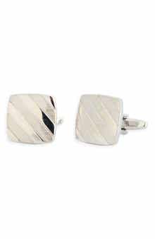 James Michael Brushed & Polished Cuff Links