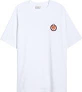 Malbon Golf Bermuda Maxwell Crest Cotton Graphic T-Shirt