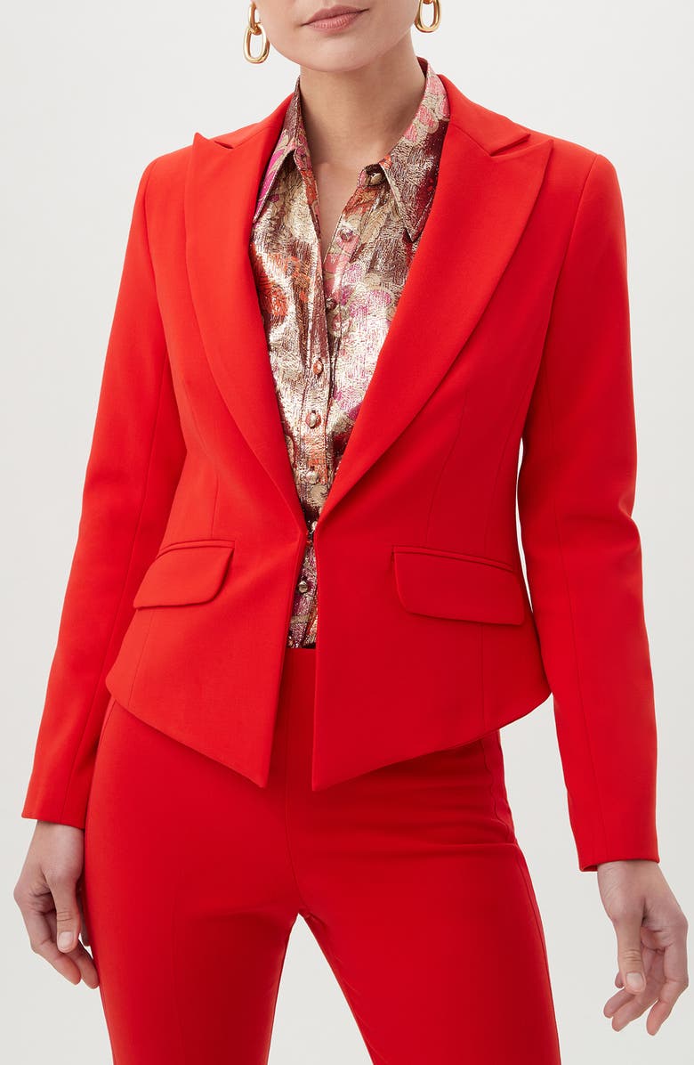Trina Turk Atwood 2 Peaked Lapel Blazer, Main, color,