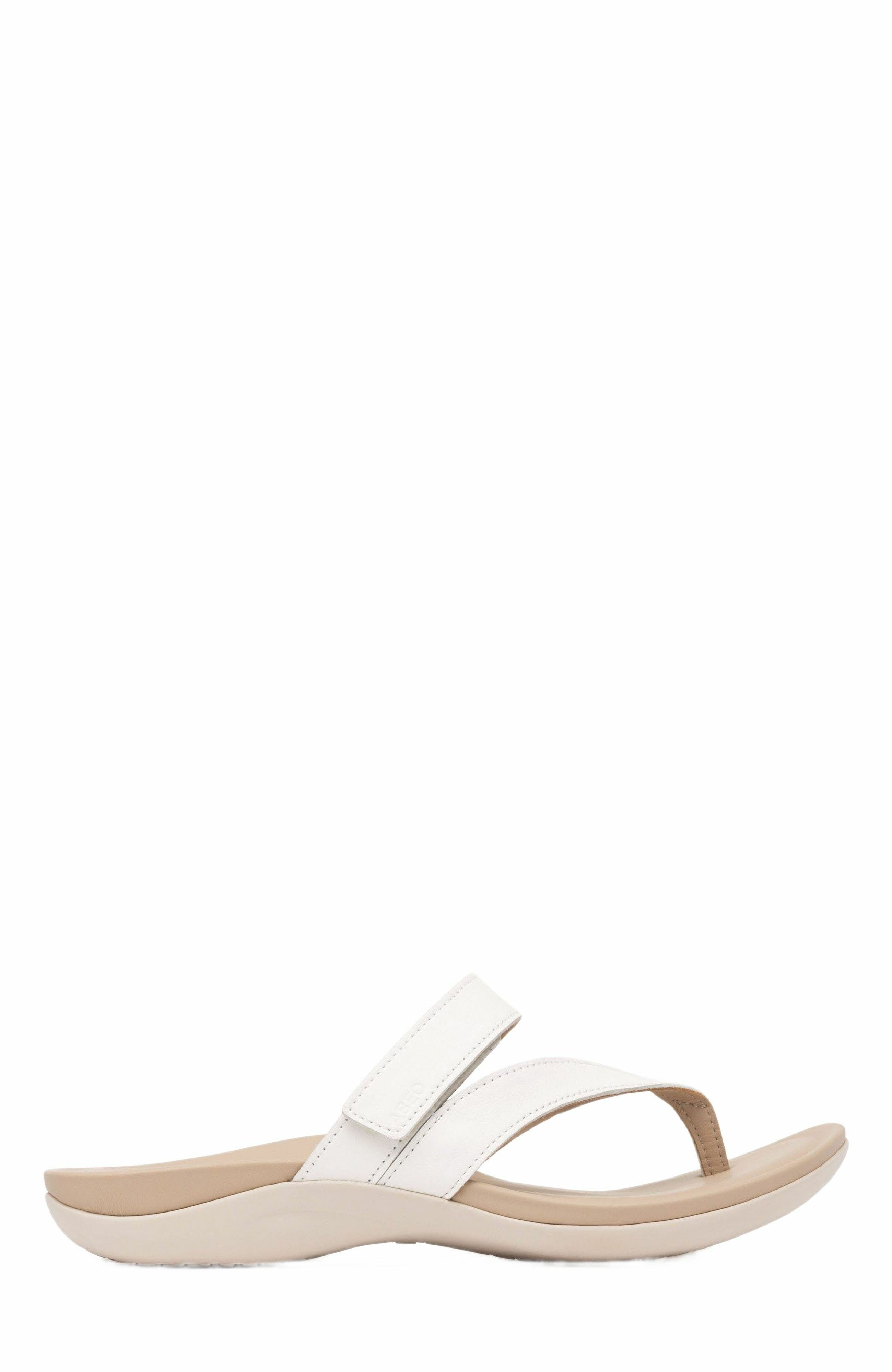Oasis Thong Sandal, Alternate, color, White - Regular
