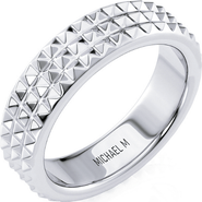Michael M Men's Tetra Band Ring