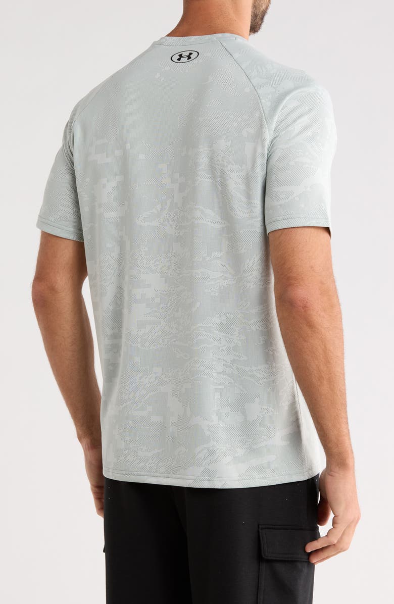 Under Armour Velocity Jacquard Active T-Shirt, Alternate, color, Silica Green