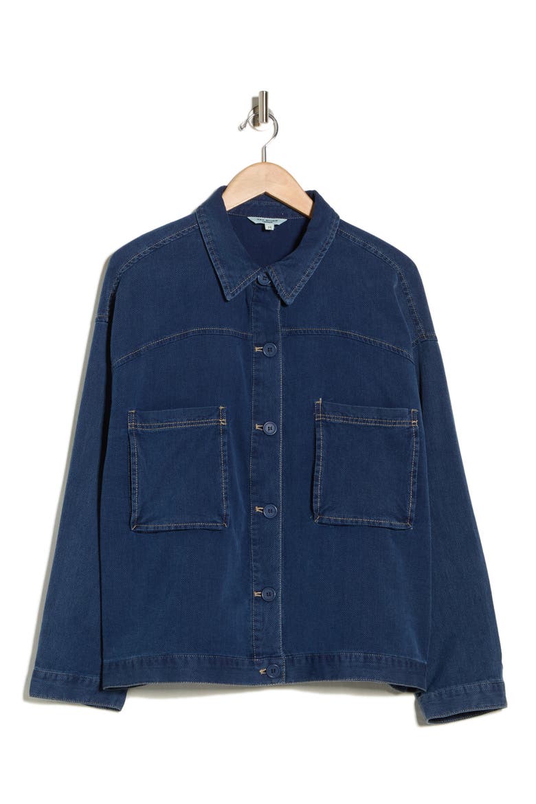 Long Sleeve Denim Jacket, Alternate, color, INDIGO