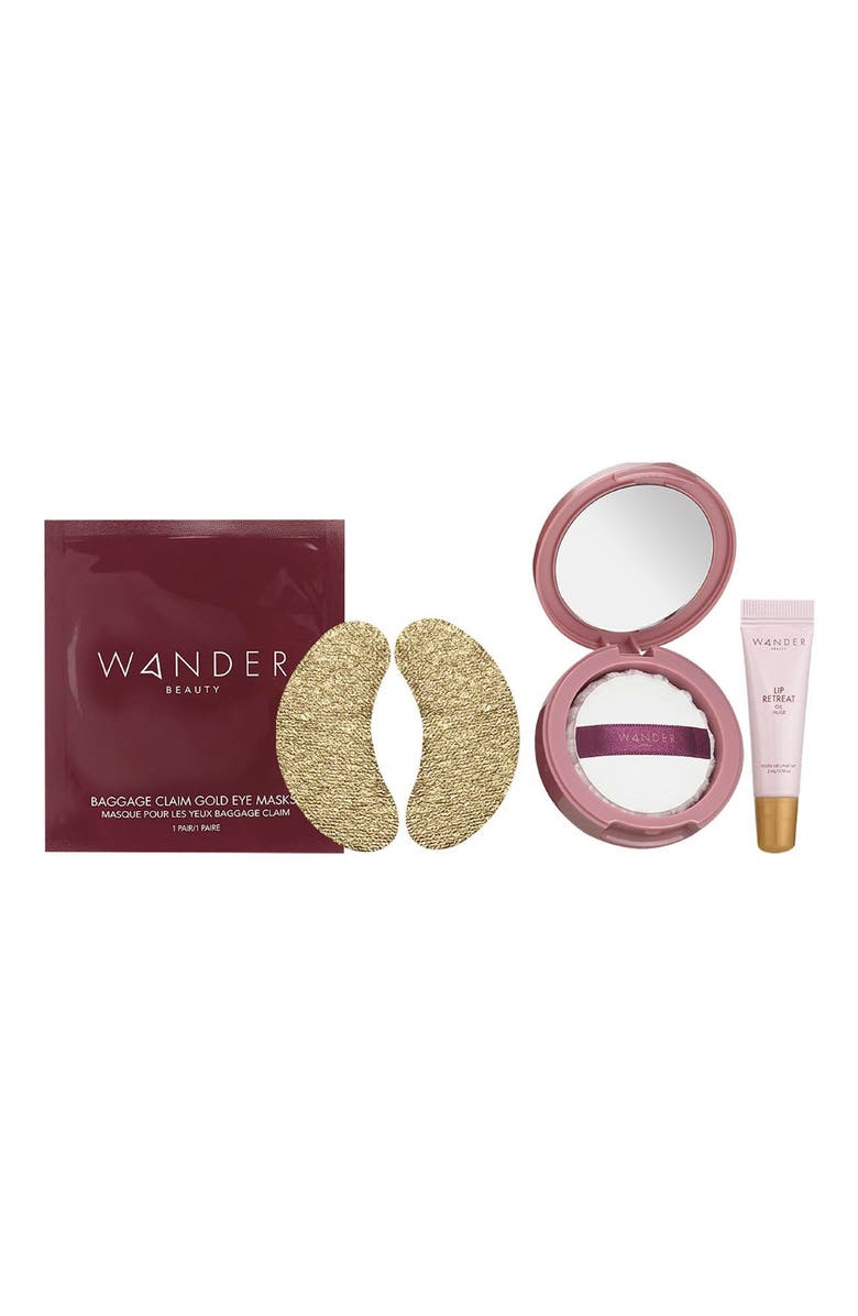 Wander Beauty Prep & Set Travel Size Essentials Set, Main, color, 