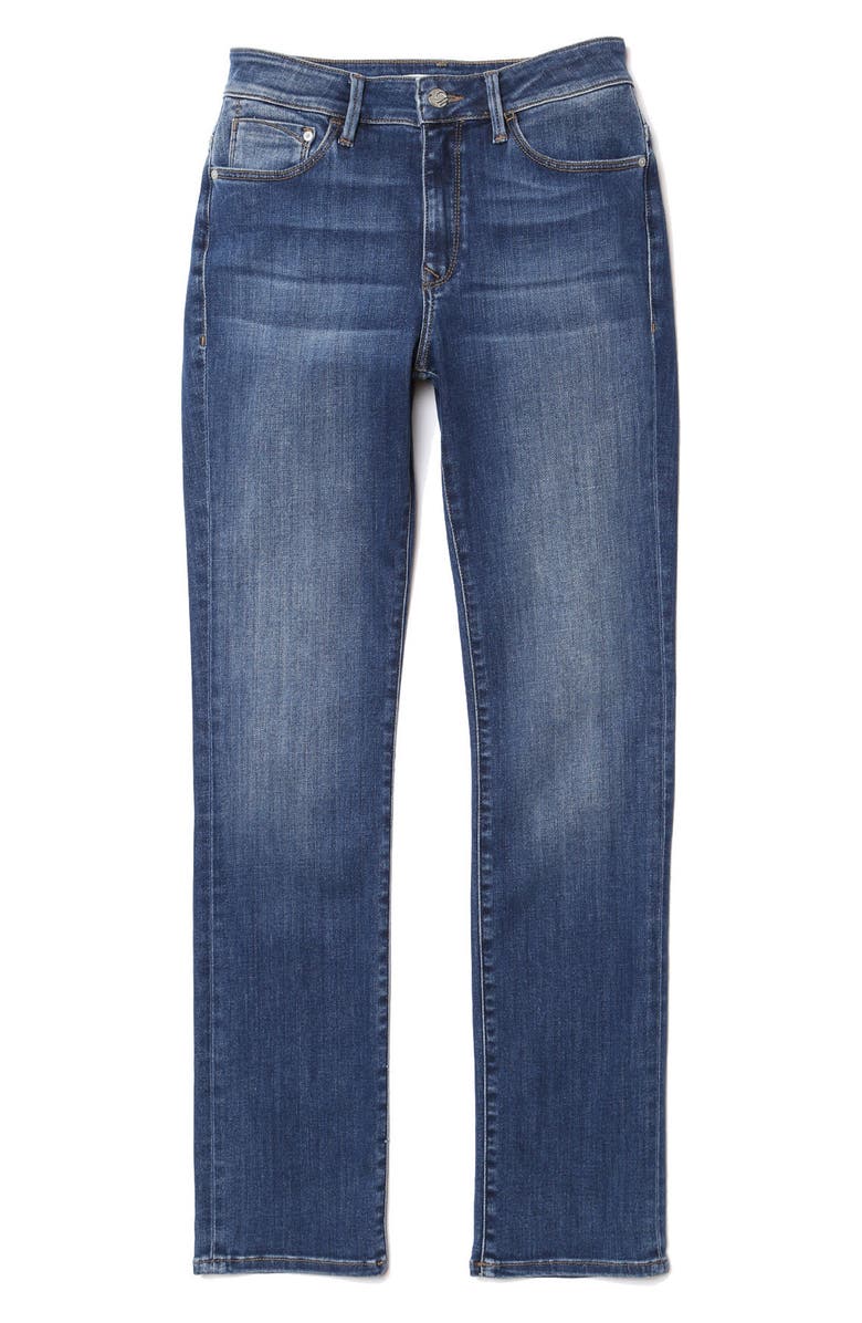 Mavi Jeans Kendra Straight Leg Jeans, Alternate, color, Indigo Supersoft