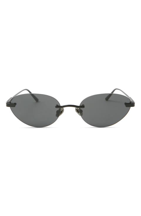 Trinity 55mm Oval Sunglasses