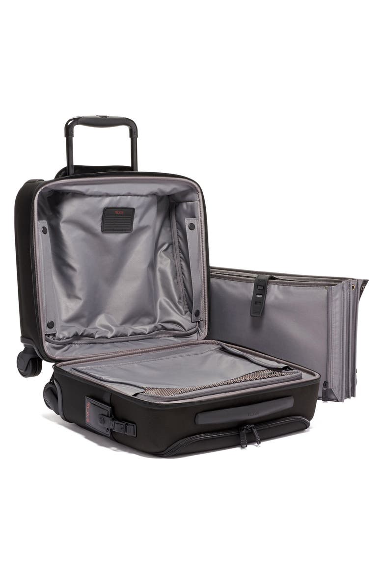 Alpha Compact Carry-On, Alternate, color, BLACK