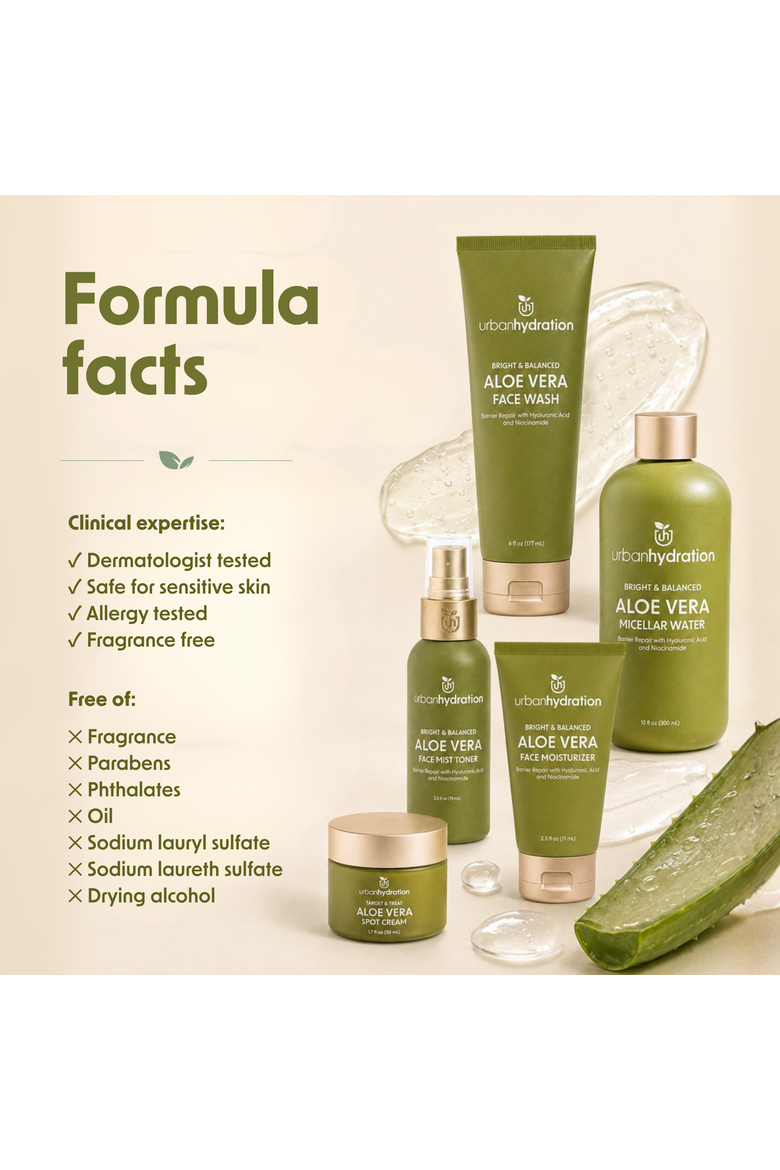 Aloe Vera Leaf Face Wash, Alternate, color, None