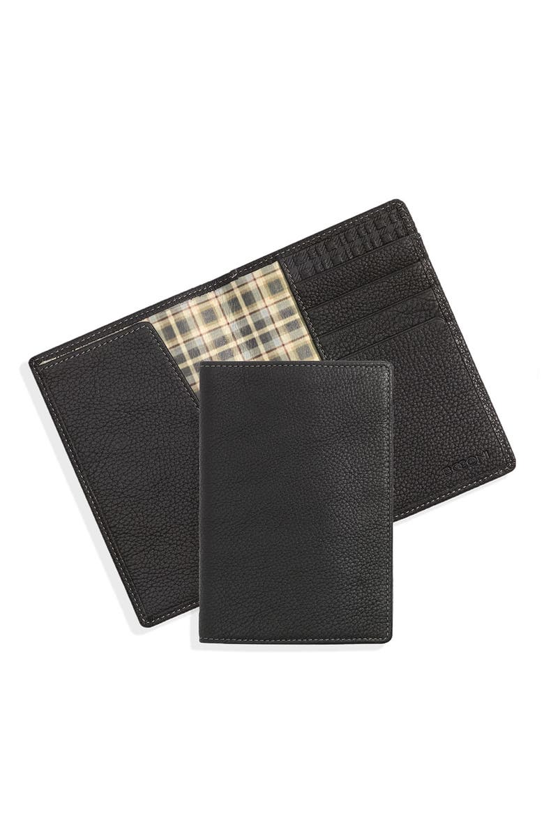 Tyler Passport Case, Main, color, BLACK