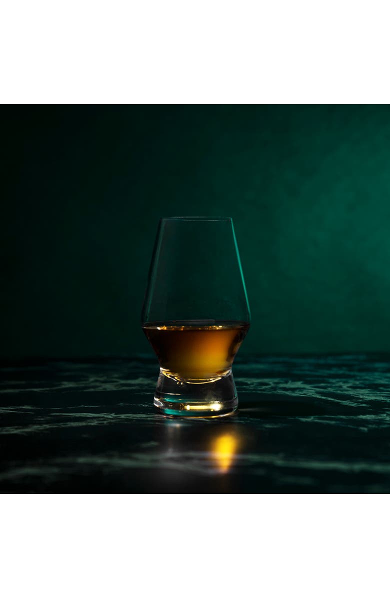 Viski Raye Crystal Footed Scotch Glasses Set of 2, Alternate, color, Clear