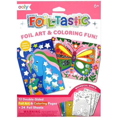 Foiltastic Foil Art and Coloring Set, Diy Craft