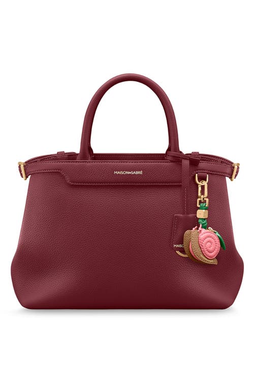 Maison De Sabre The Sabrémoji™ Leather Charm In Multi