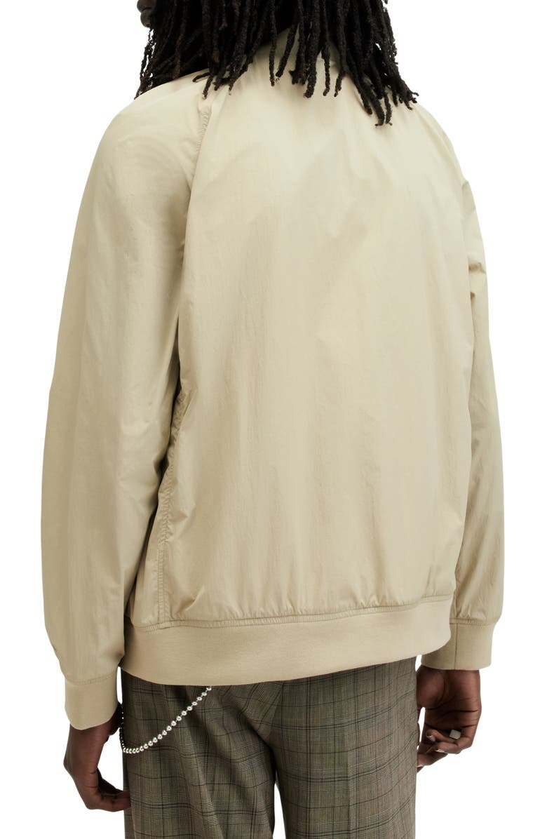 AllSaints Waylan Nylon Bomber Jacket, Alternate, color, 