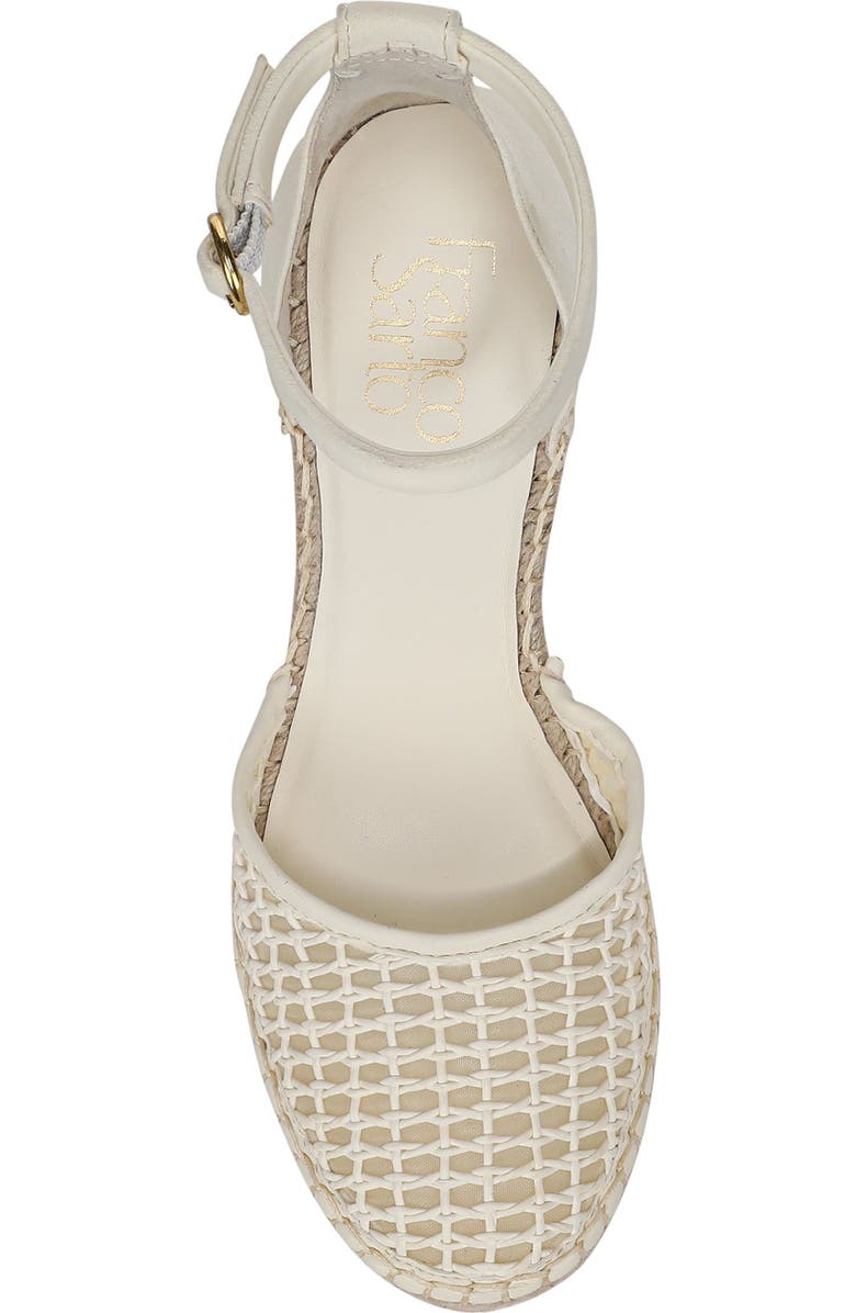 Franco Sarto Idalia Espadrille Wedge, Alternate, color, Cream