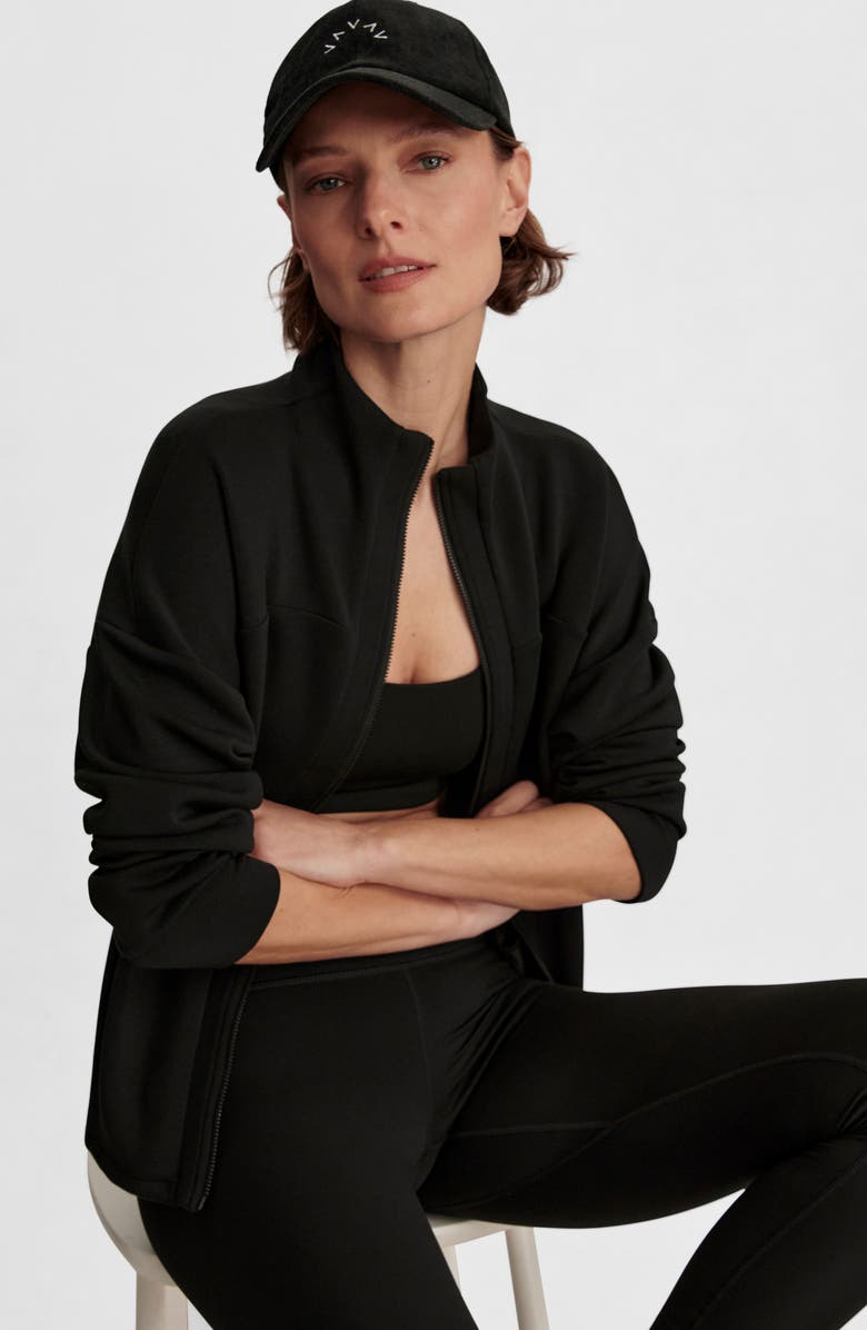 Varley Tayah Full Zip Knit Jacket, Alternate, color, 