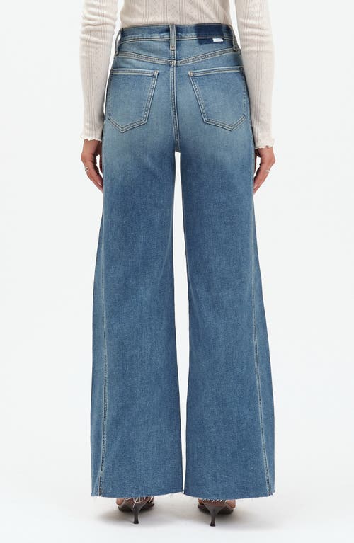 Daze Far Out High Waist Jeans In Blue