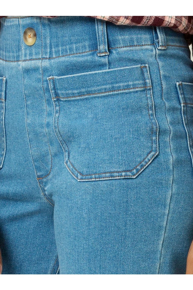 High Waist Crop Jean, Alternate, color, Sky Blue