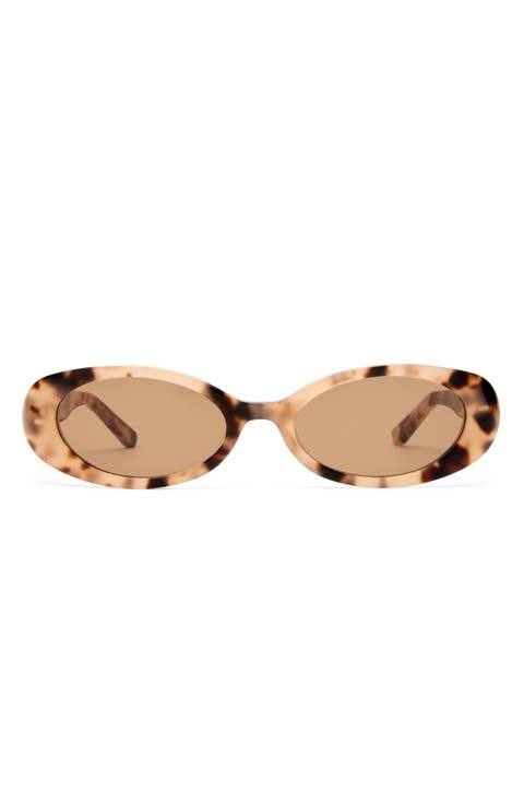 The Morgan 54mm Oval Sunglasses