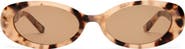 LUV LOU The Morgan 54mm Oval Sunglasses