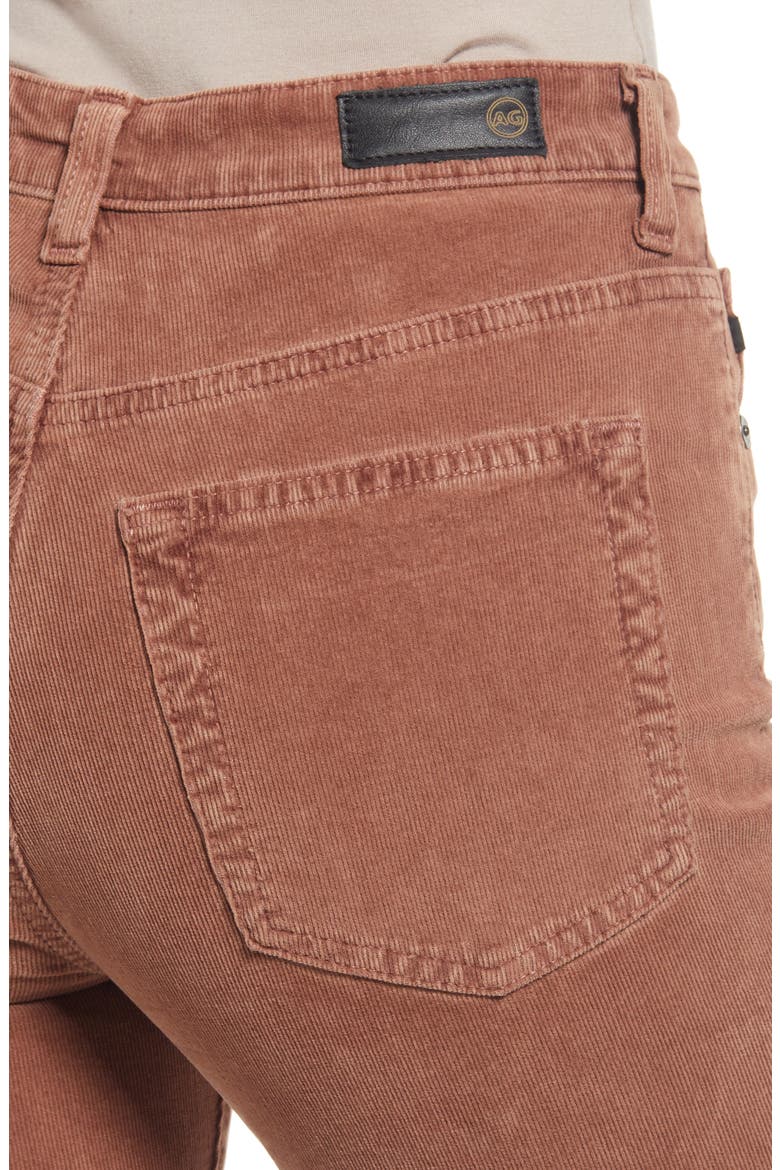 Alexxis High Waist Bootcut Pants, Alternate, color, SULFUR DARK WAL