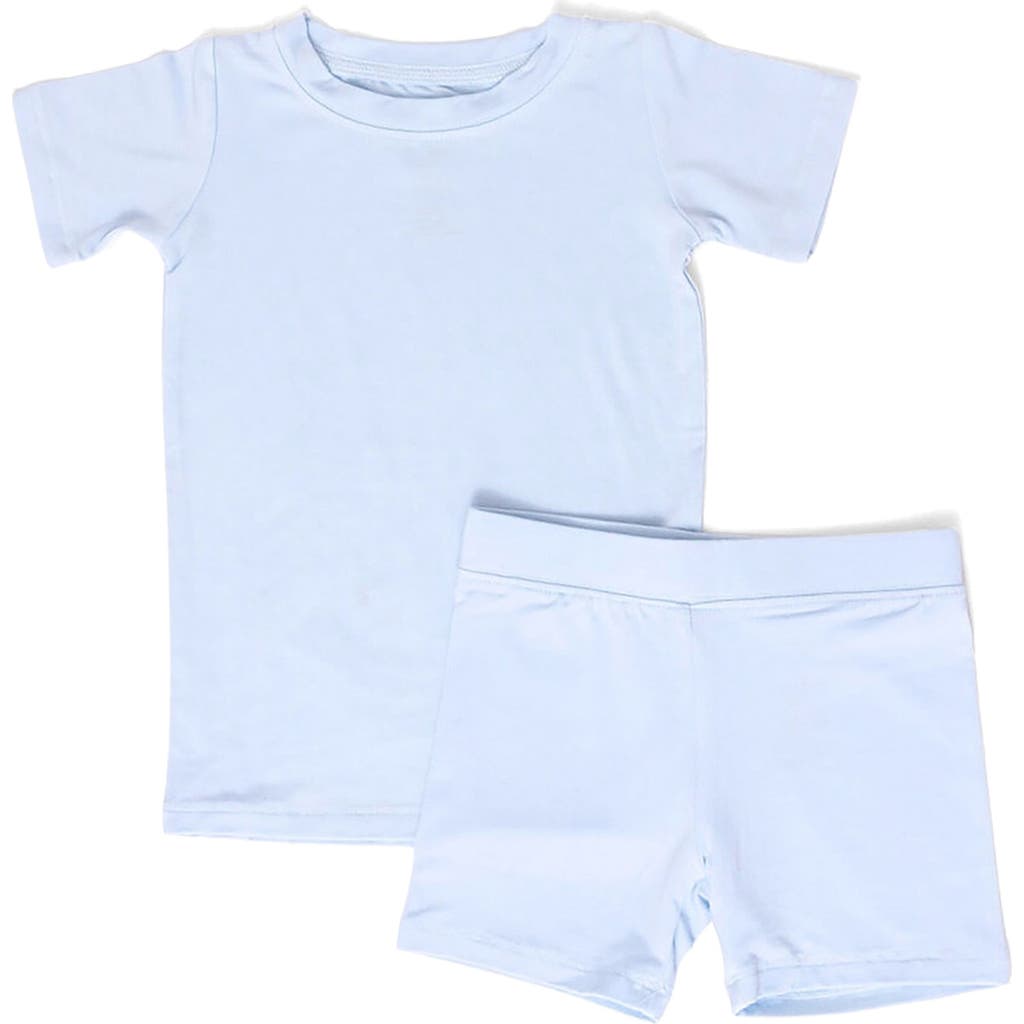 Wildbird Cloudblend™ Two-piece Short Pajamas In Gray