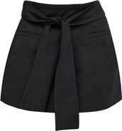 Blvck Paris Blvck Signature Tie-Front Skirt