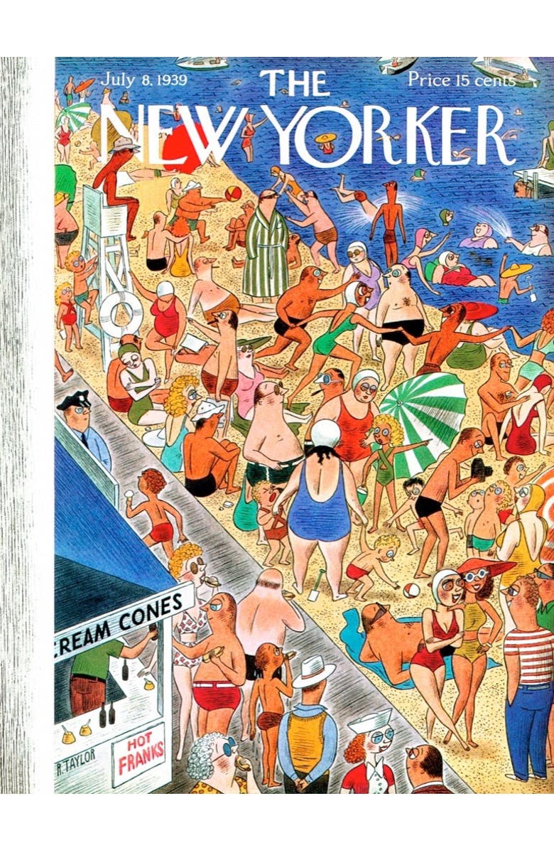 NEW YORK PUZZLE COMPANY Beachgoing 1000 Piece Puzzle, Alternate, color, NO COLOR