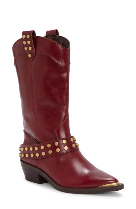 Maroon cowboy boots online