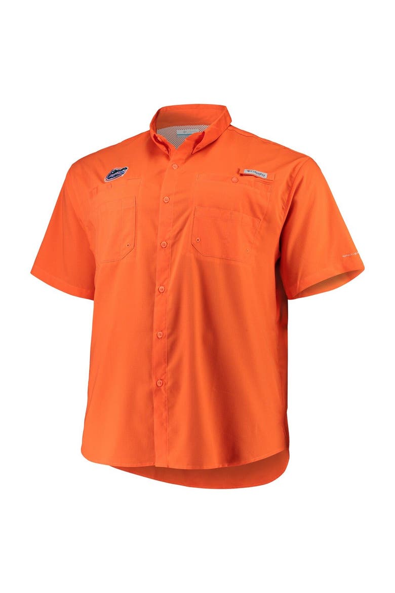 Men's Columbia Orange Florida Gators Big & Tall Collegiate Tamiami Button-Down Shirt, Alternate, color, Orange