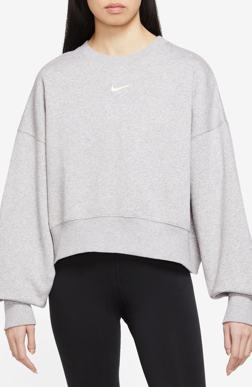 Nike Phoenix Fleece Crewneck Sweatshirt In Multi