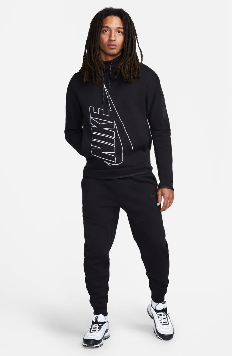 Nike Tech Fleece Pullover Graphic Hoodie, Alternate, color,