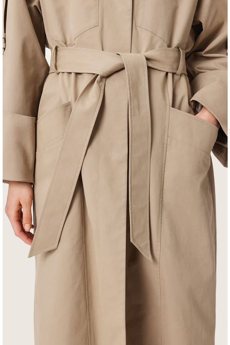 Clayton Trench Coat, Alternate, color, CEMENT GREY