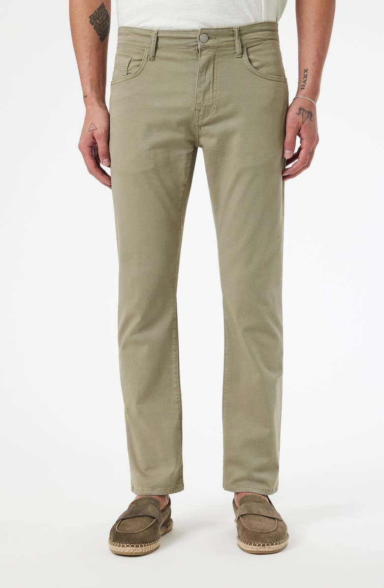 Mavi Jeans Jake Slim Fit Twill Pants, Main, color, Reseda Casual Twill