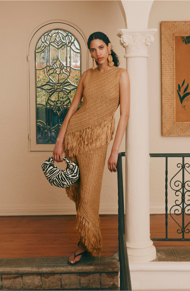 SIMONMILLER Beja Crochet Dress, Alternate, color,