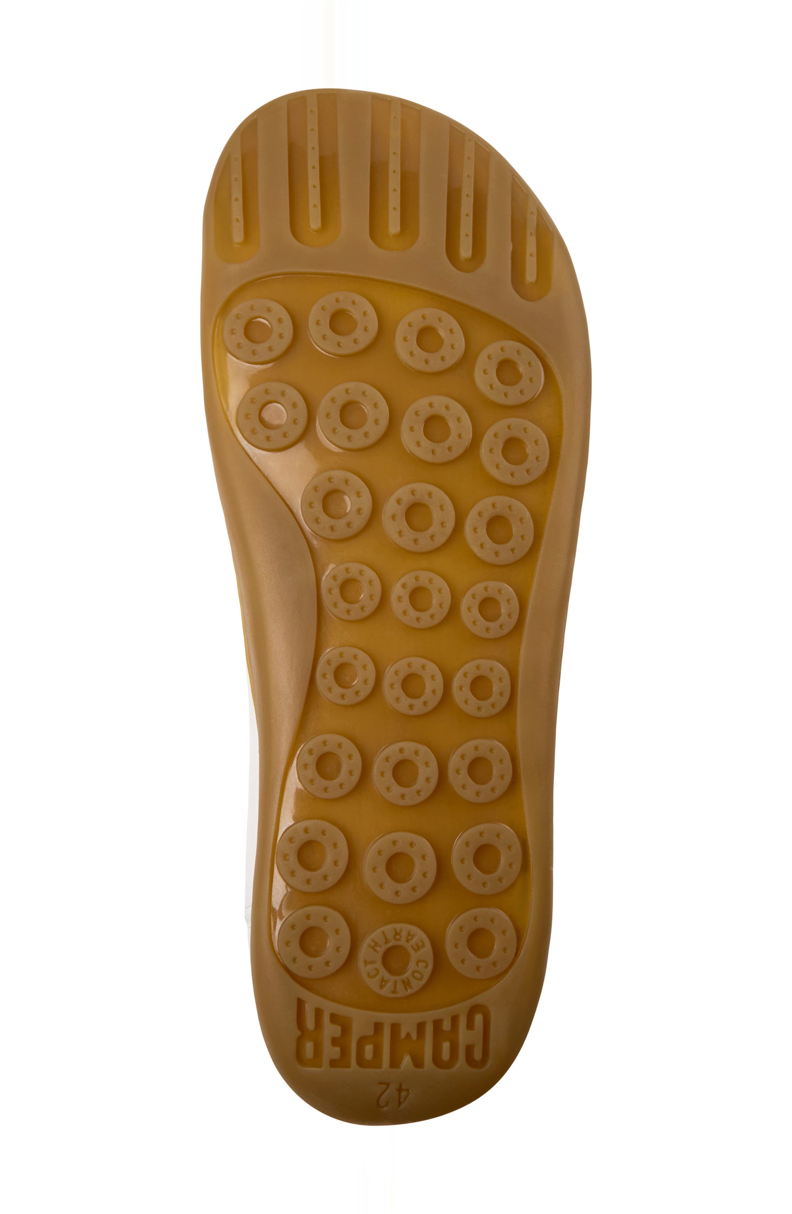 Camper Twins Mismatched Leather Sneaker, Alternate, color, White Natural