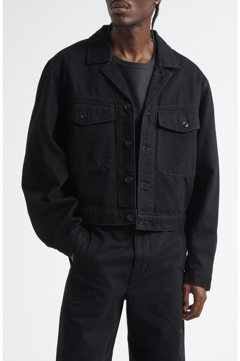 Lemaire Heavy Denim Trucker Jacket (Men) | Nordstrom