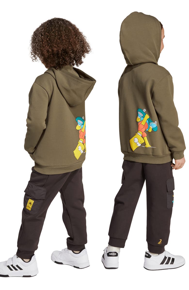 adidas Originals x The Simpsons Cargo Joggers, Alternate, color,