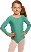 Leveret Girls Long Sleeve Leotard