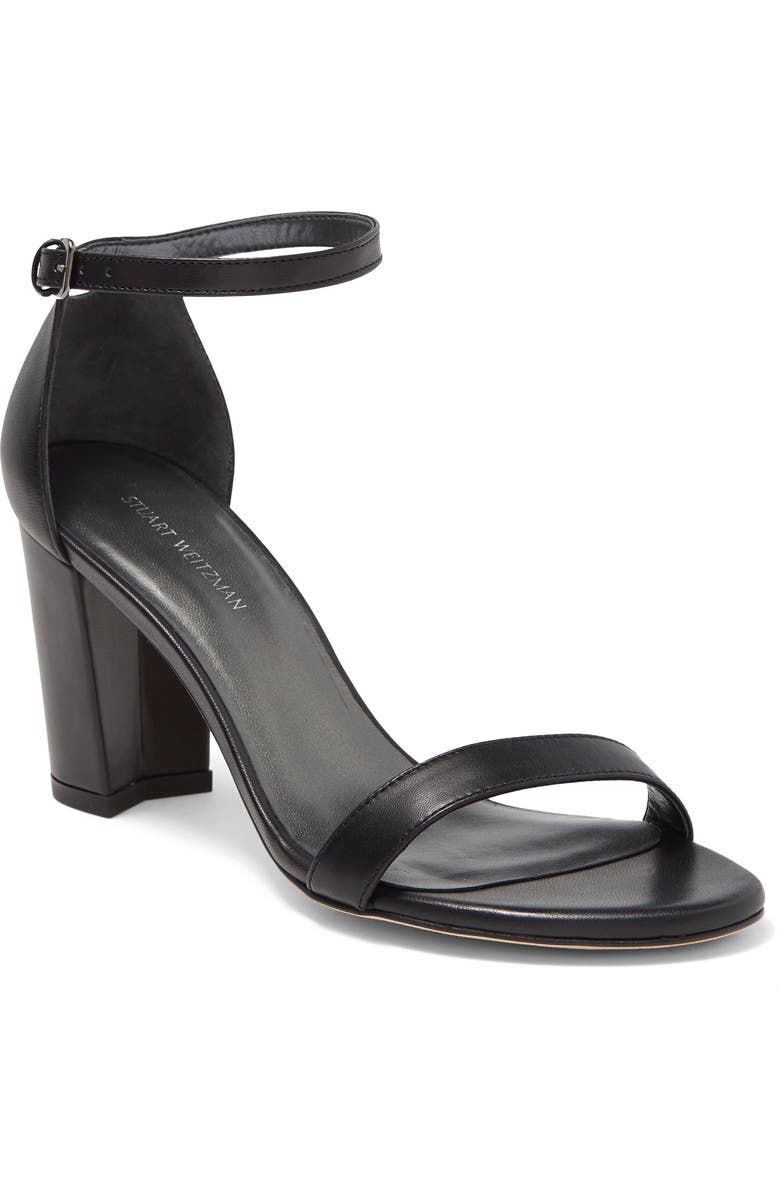 Stuart Weitzman NearlyNude Ankle Strap Sandal, Main, color,