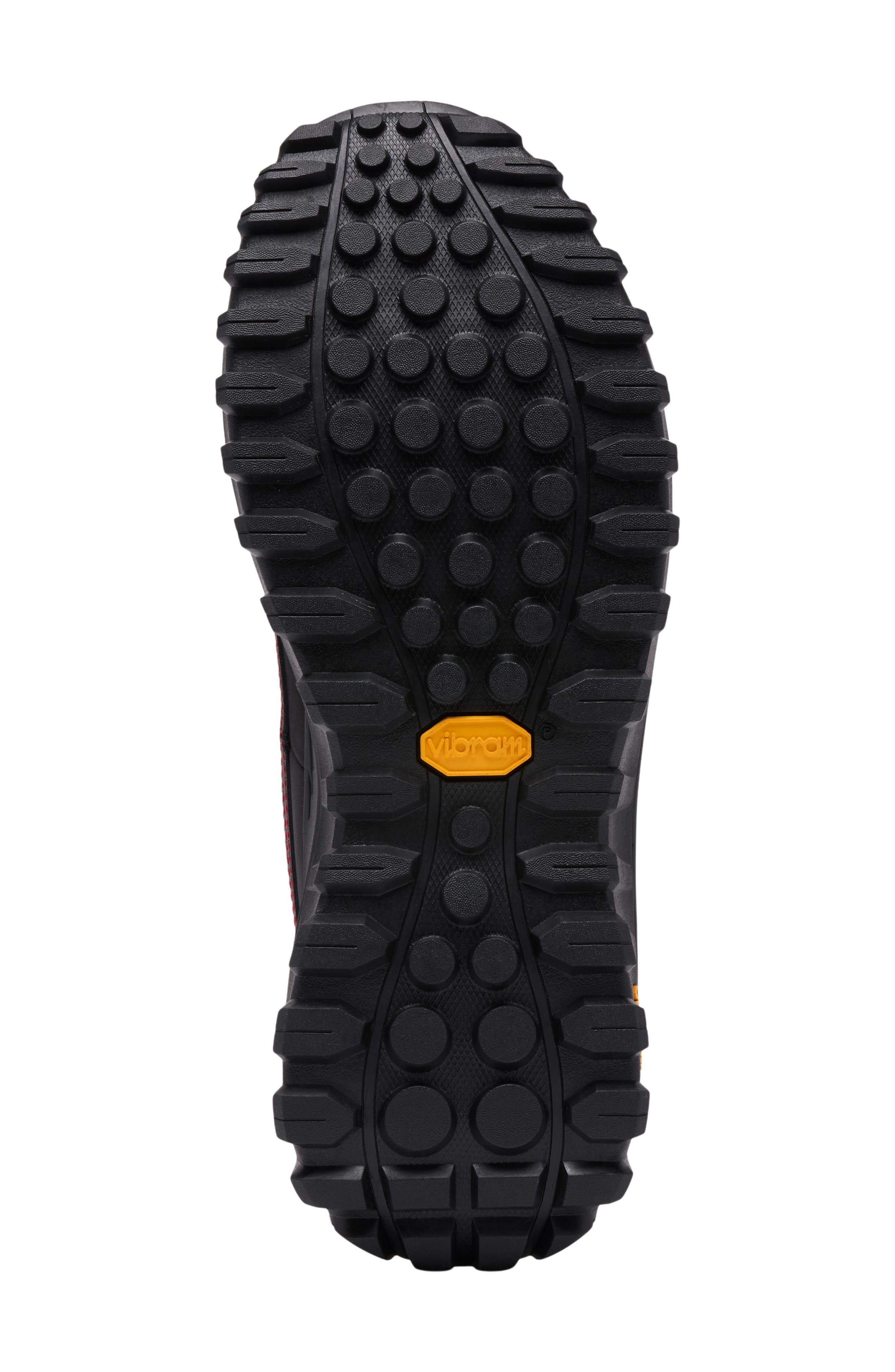 SOREL CALLSIGN HORIZON<sup>™</sup> Mid GTX Gore-Tex<sup>®</sup> Waterproof Sneaker, Alternate, color, Black/ Bright Red