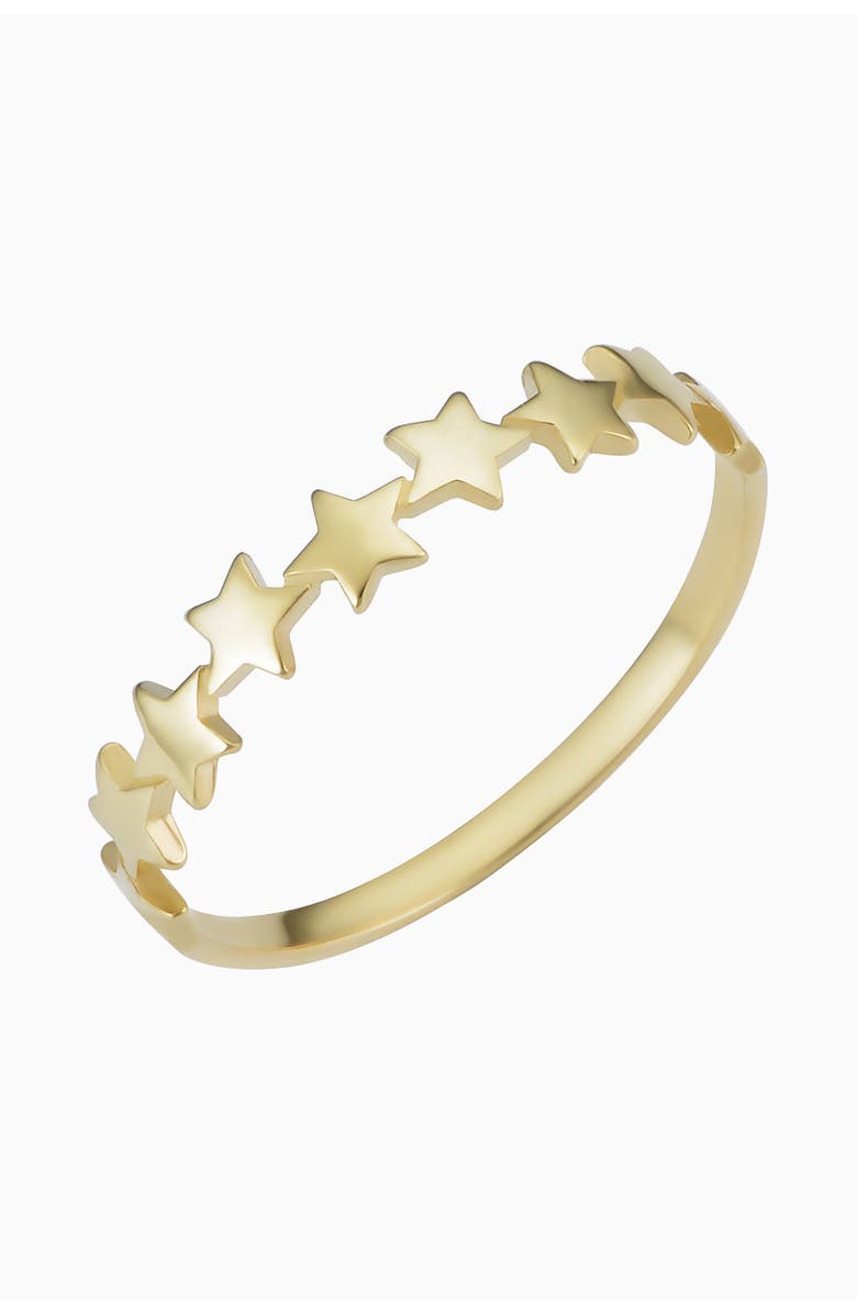 Oradina 14K Yellow Gold Aim for the Stars Ring, Main, color, Yellow Gold